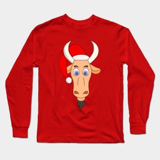 Christmas Ox Long Sleeve T-Shirt
